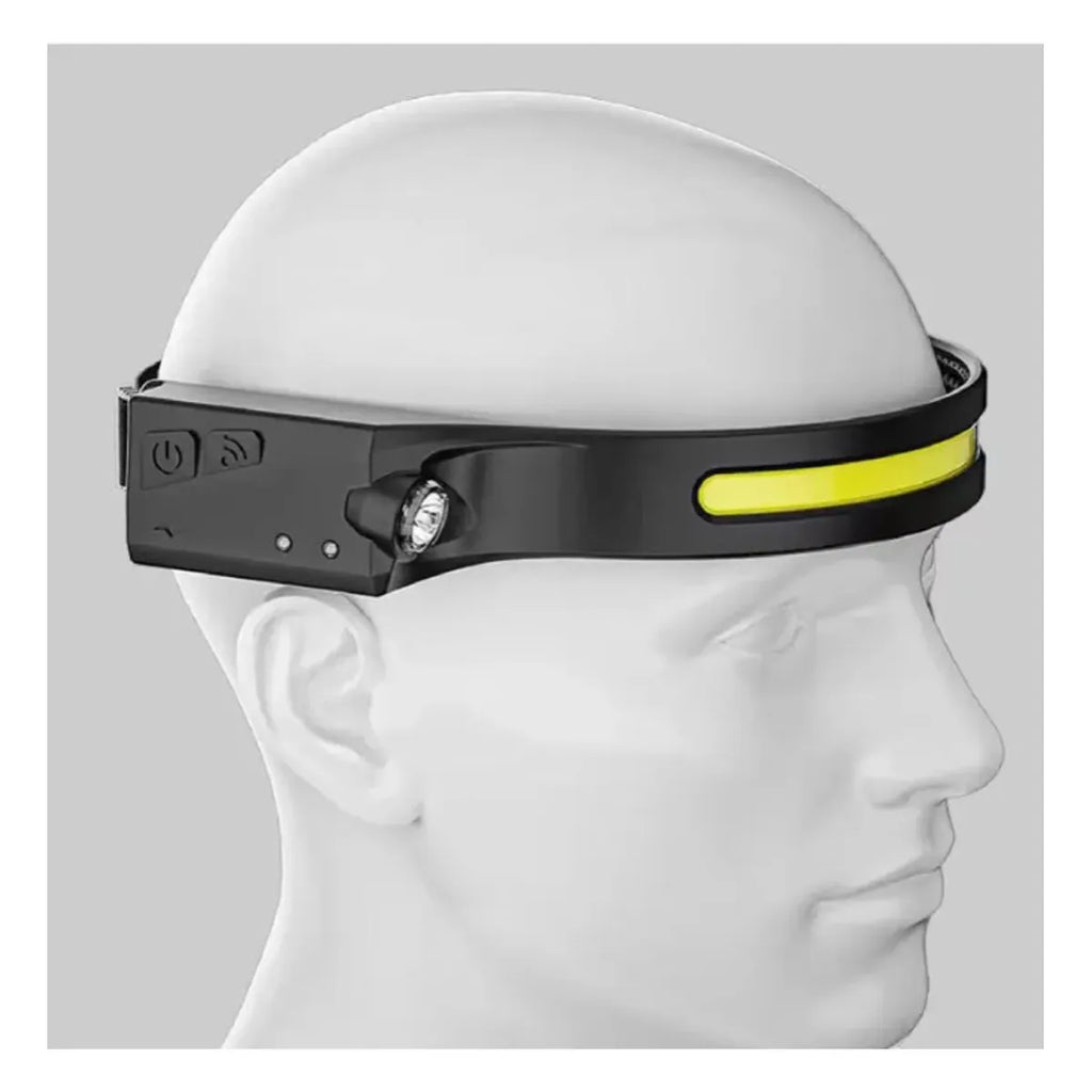 Linterna frontal LED Recargable IPX4